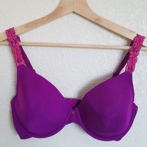 Purple Natori Bra Size 34DD